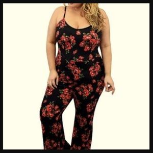 Urban Rose Floral Jumpsuit